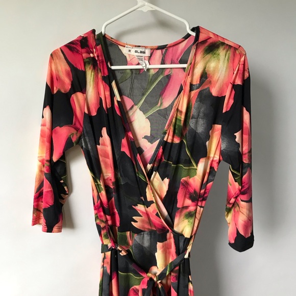 Forever 21 plus sized maxi dress surplice - Picture 2 of 6